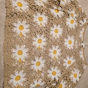 Crochet Daisy Pattern Top